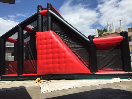 Terpal Inflatable Castle Bouncer Trampolin Melompat Playground Inflatable Combo