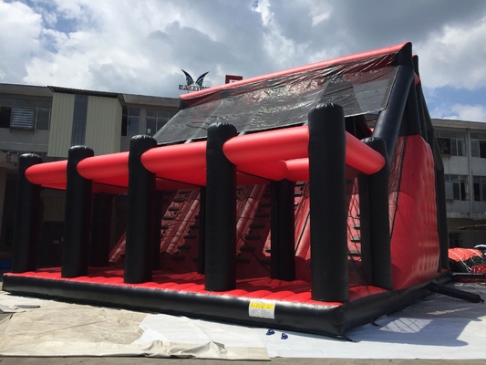 Terpal Inflatable Castle Bouncer Trampolin Melompat Playground Inflatable Combo