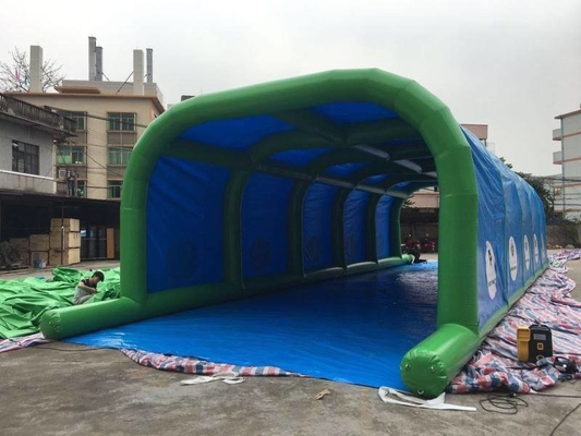Multicolor Inflatable Water Slides Bouncer Meledakkan Castle Combo