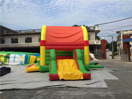 Tema Hewan Inflatable Jumping Castle Commercial Grade Children Bouncer House