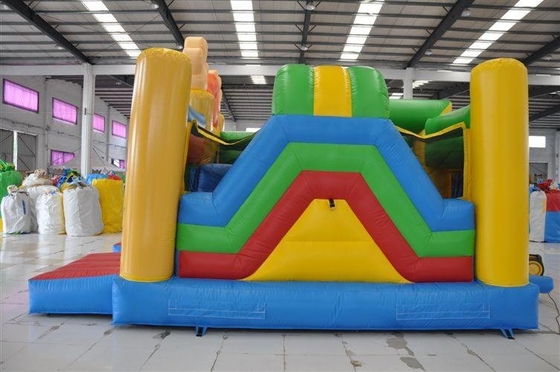 Badut Tema Inflatable Jumping Castle Slide Inflatable Bouncer Castle