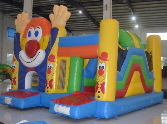 Anak-anak Badut Inflatable Bouncy Castle Melompat Combo Park Water Proof