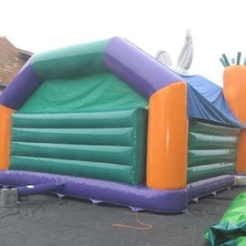 Rabit Head Kids Large Bouncy Castle Lucu 7.7mx 7.2mx 5.96m