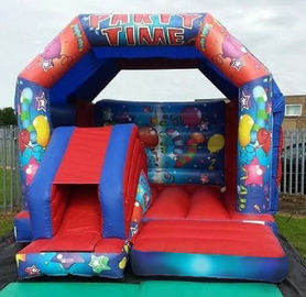 Pesta Ulang Tahun Mini Slide Inflatable Combo Custom For Baby Fun