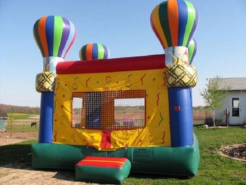 Balon udara panas disesuaikan meledakkan rumah bouncing inflatables untuk bersenang-senang