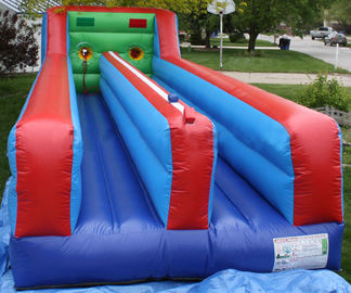 PVC Tarpaulin Bungee Run Inflatable Party Games Untuk Fantastic Family Funday