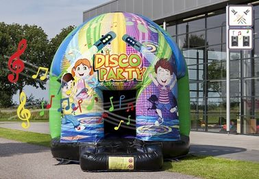 Disco Kids Music Bouncer, 11.5FT PVC Material Bouncy House Untuk Pesta