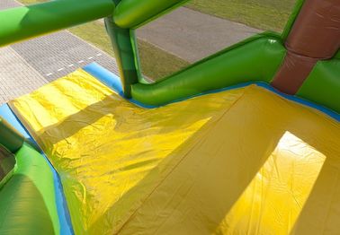 Disesuaikan Cow Boy Run Huge Inflatable Obstacle Course Untuk Remaja