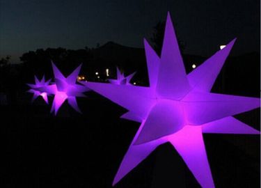 Disesuaikan Inflatable Advertising Products Star Sky Led Lights Untuk Pesta