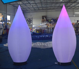 Produk Iklan Tiup Lucu 10ft Led Warna Lilin Sumbu Untuk Pesta Ulang Tahun