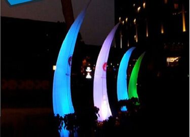 Indah Bridge Led Inflatable Lighting Jenis Tusk Untuk Pesta Romantis