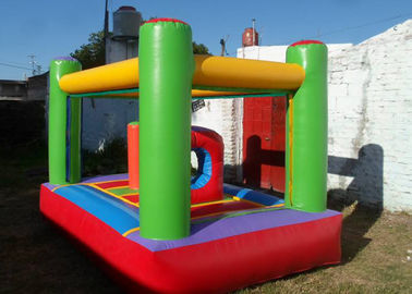 Bahan Pvc kecil Anak Inflatable Bouncers Luar Lembut Jumping House Untuk Pesta