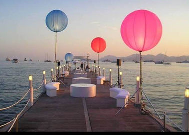 Color Changing Large Balloon Light, Light Up Balloon Iklan Produk Untuk Acara