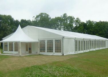 300 ~ 2000 Orang Big White Inflatable Tent Untuk Partai, Outdoor Wedding Tenda Mewah