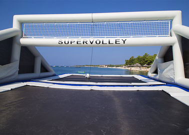 Ourdoor Inflatable Sports Games Blue Water Inflatable Voli Court
