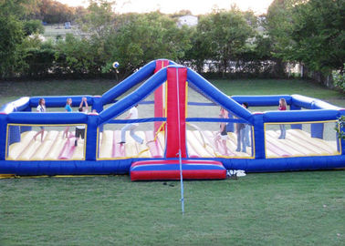 Taman Hiburan Inflatable Sports Games 0.9mm Bounce House Voli Court