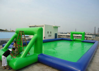 Disesuaikan Chilren Inflatable Sports Games, Inflatable Soccer Field For Kids