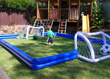 Anak-anak Inflatable Sports Games Inflatable Football Field Untuk House Backyard