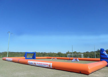 Partai Komersial Inflatable Sports Games Waterproof PVC Inflatable Soccer Field