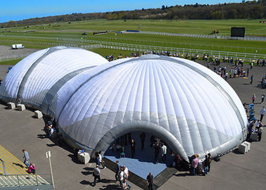 Luar Putih Raksasa Tenda Permanen Cangkang Keras Tenda Untuk Acara Besar / Pesta