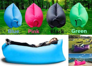 Portabel Berkemah Inflatable Tas Malas Laybag Sleeping Bag Dengan Nylon Atau Bahan PVC