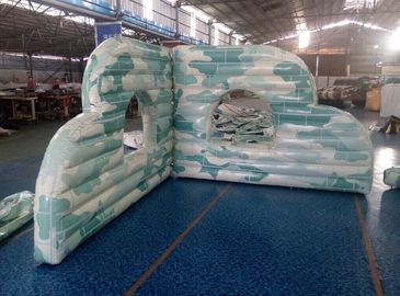 PVC Material Iinflatable Tank Bunkers Paintball, Game Olahraga Tiup Bunker Paintball
