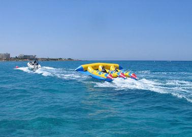 PVC Tarpaulin Inflatable Water Toys / Tiup Fly Fish Tube Untuk Dewasa