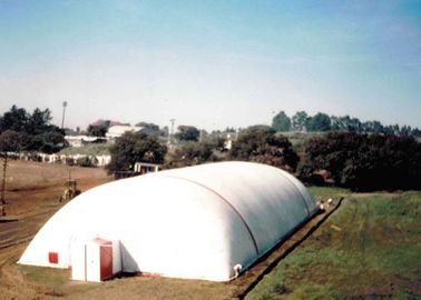 Durable Super Giant Inflatable Tent Struktur Bangunan Udara Putih Untuk Acara Besar