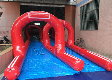 Disesuaikan Amazing Giant / Big Inflatable Slides Inflatable Pirate Ship Double Slide