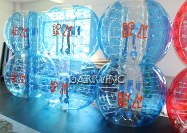 Durable Transparent Inflatable Bubble Soccer 1.5 Meter 100% TPU 1mm Ketebalan