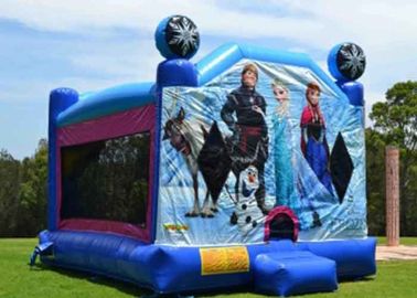 Disesuaikan Frozen Bertema Inflatable Bouncy Jumping Castle Untuk Pesta Anak-Anak