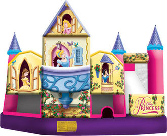 Princess Disney Bertema Inflatable Bounce Houses Kelas Komersial Untuk Anak-Anak