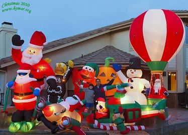 Colorful Inflatable Iklan Produk Inflatable Outdoor Dekorasi Natal