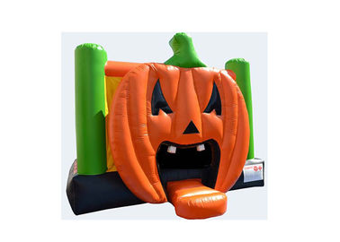 Festival Giant Kids Inflatable Bouncers Pumpkin Bounce Houses Untuk Halloween