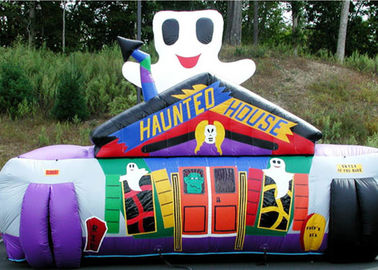 Disesuaikan Inflatable Interactive Games Halloween Laser Maze untuk Festival Party Fun