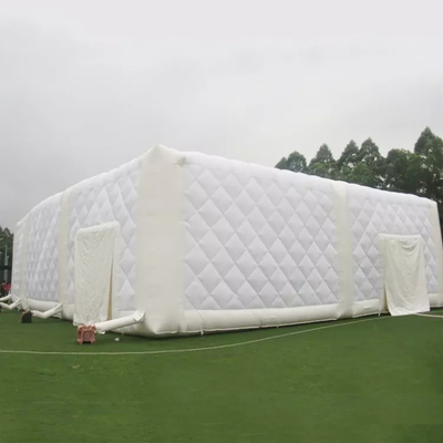 0.55mm PVC Inflatable Tent Cube Untuk Acara Besar Warna Putih
