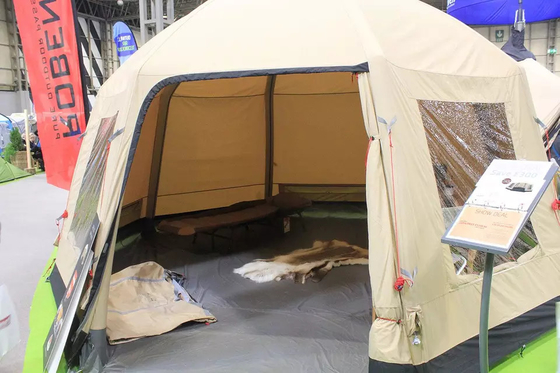 8 Orang Tahan Air Tenda Berkemah Berkemah Keluarga Luar Kanvas Tenda Glamping