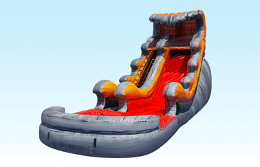 Lava Tidal Wave Inflatable Water Slides Untuk Dewasa Dan Anak-Anak, Permainan Outdoor