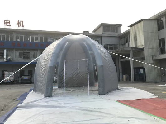 Iklan Acara Tenda Bersegel Udara Berkemah Tampilan Tiup Spider Air Tent