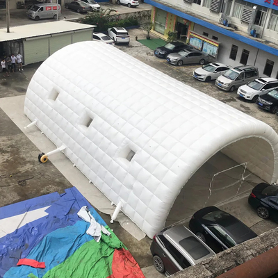Tenda Tiup Pencucian Mobil Luar Ruangan Portabel Kedap Udara Untuk Lapangan Sepak Bola