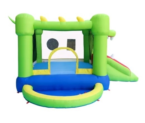 0.55mm PVC Inflatable Castle Combo Rumah Bouncing Tiup Komersial