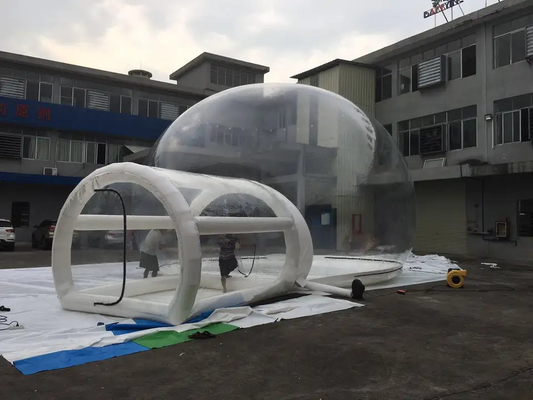 Pvc Tarpaulin Inflatable Dome Air Bubble Tent Untuk Hotel Outdoor