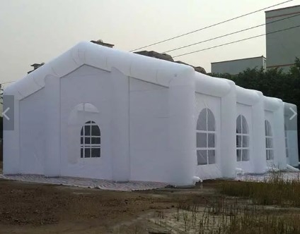Tenda Kubus Tiup Tahan Air Untuk Pesta Tenda Berkemah Acara Luar Raksasa PVC