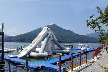Giant Aquaglide Inflatable Water Park, Kursus Assault Air Tiup Dengan EN15649