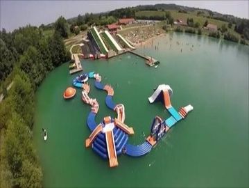 Resort Adventure Inflatable Waterpark Tremplins Air Jump - Lac - Arroques