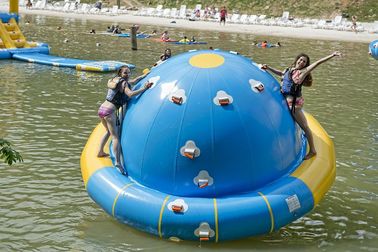 Pencetakan Logo Disesuaikan Inflatable Water Sport / Aquapark Untuk Lake PVC Tarpaulin