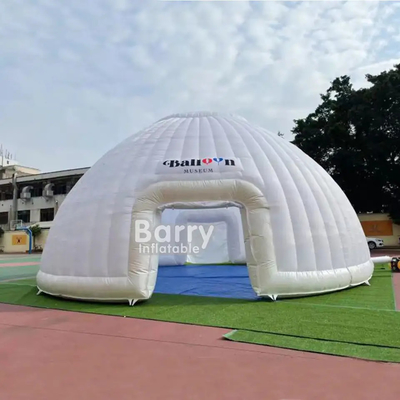 Portable 5m Inflatable Dome Igloo Tent Outdoor Untuk Acara Pesta
