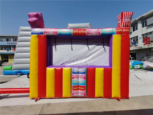 SCT Event Inflatable Advertising Tenda Drink Booth Carnival Treat Shop Booth Inflatable Concession Stand
