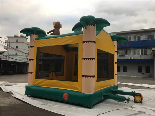Kecil Pvc Inflatable Jumper Bouncer Commercial Jumping House 4x4m