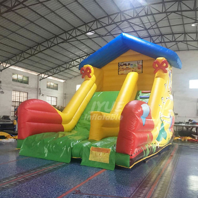 15oz PVC Fabric Inflatable Water Slides Kelas Komersial Untuk Goyang Slides